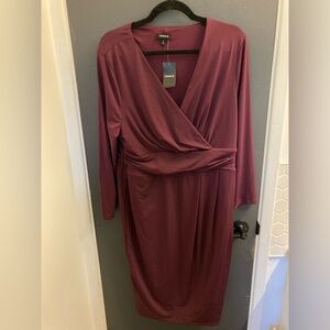 Torrid Purple Long sleeve Dress